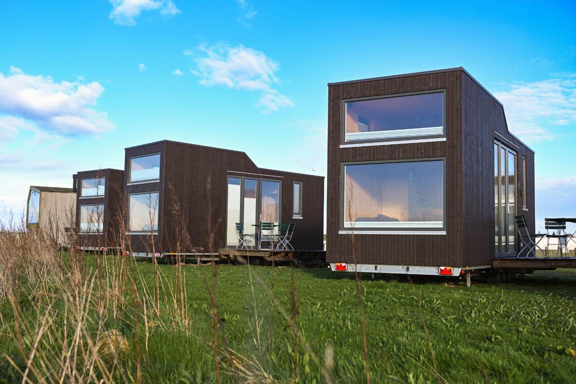 Tiny House Nature 16 Zur Meerseite - Green Tiny Village Harlesiel Carolinensiel Exterior photo